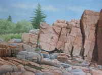 The Wall, Acadia by Allan Forrest Small